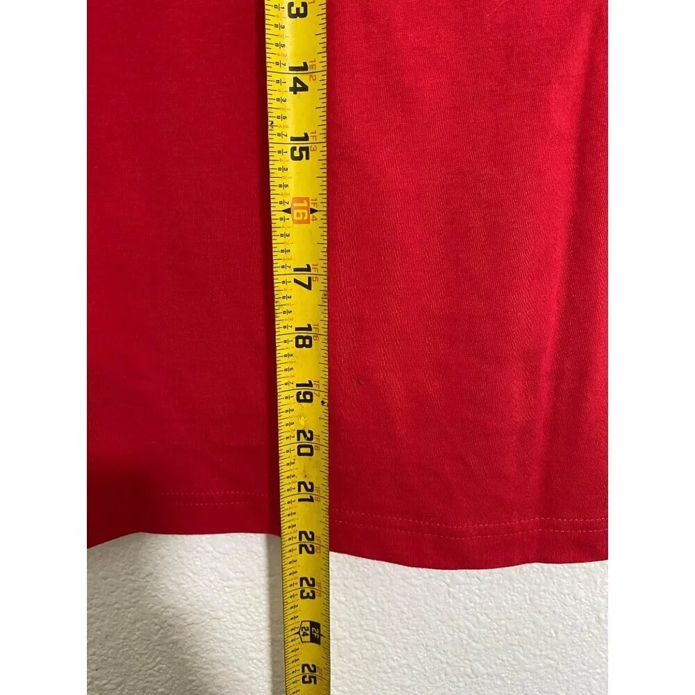 CONVERSE Boys Logo T- Shirt, Crewneck, Size S 8-10 Years, Red
